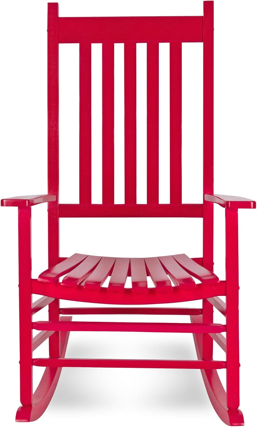 Shine Company 4332WT Vermont Porch Rocker, White (2nd Gen)