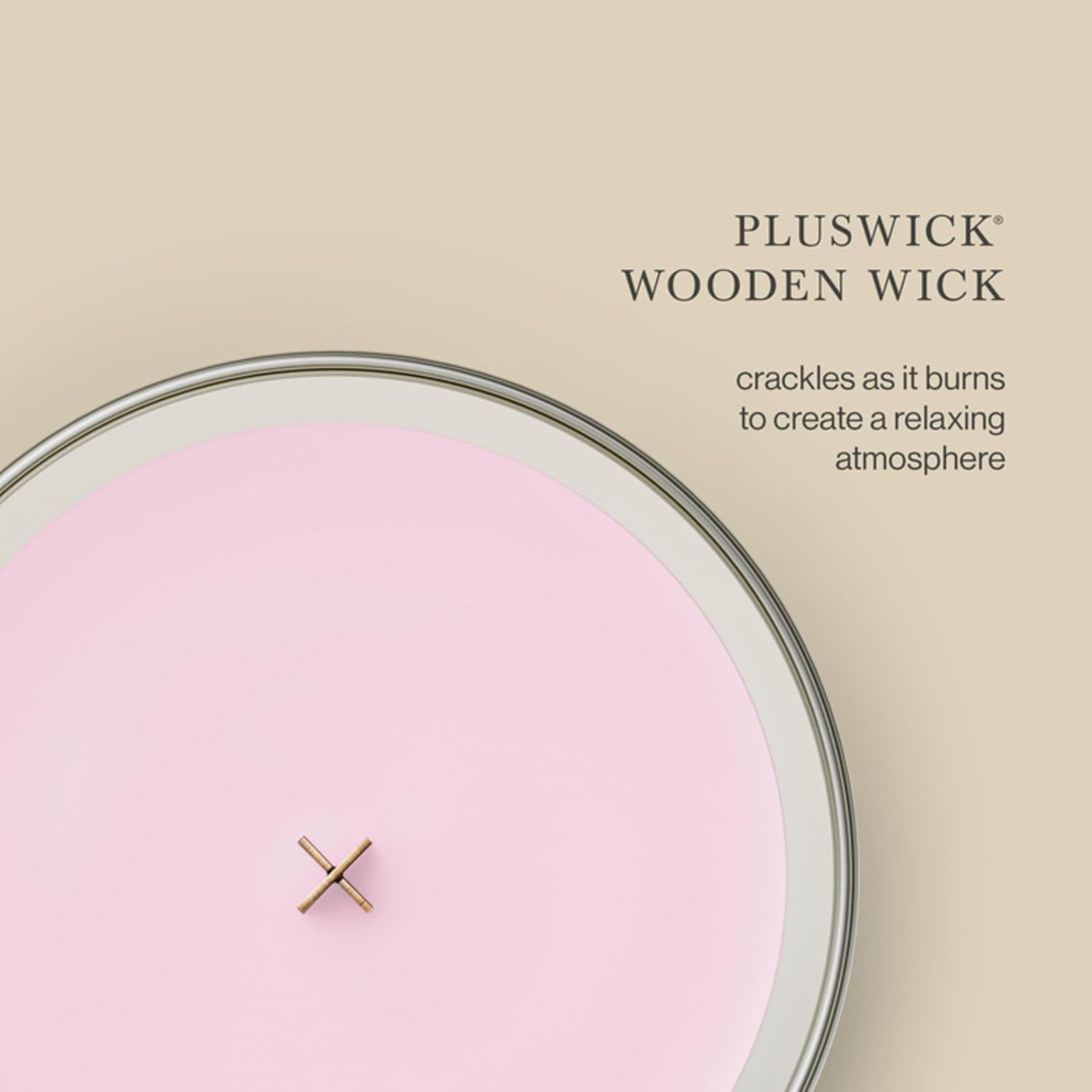WoodWick Fireside Holiday Candle Gifts for Women and Men, 9.7 oz Medium Hourglass Candle with Crackling Wick