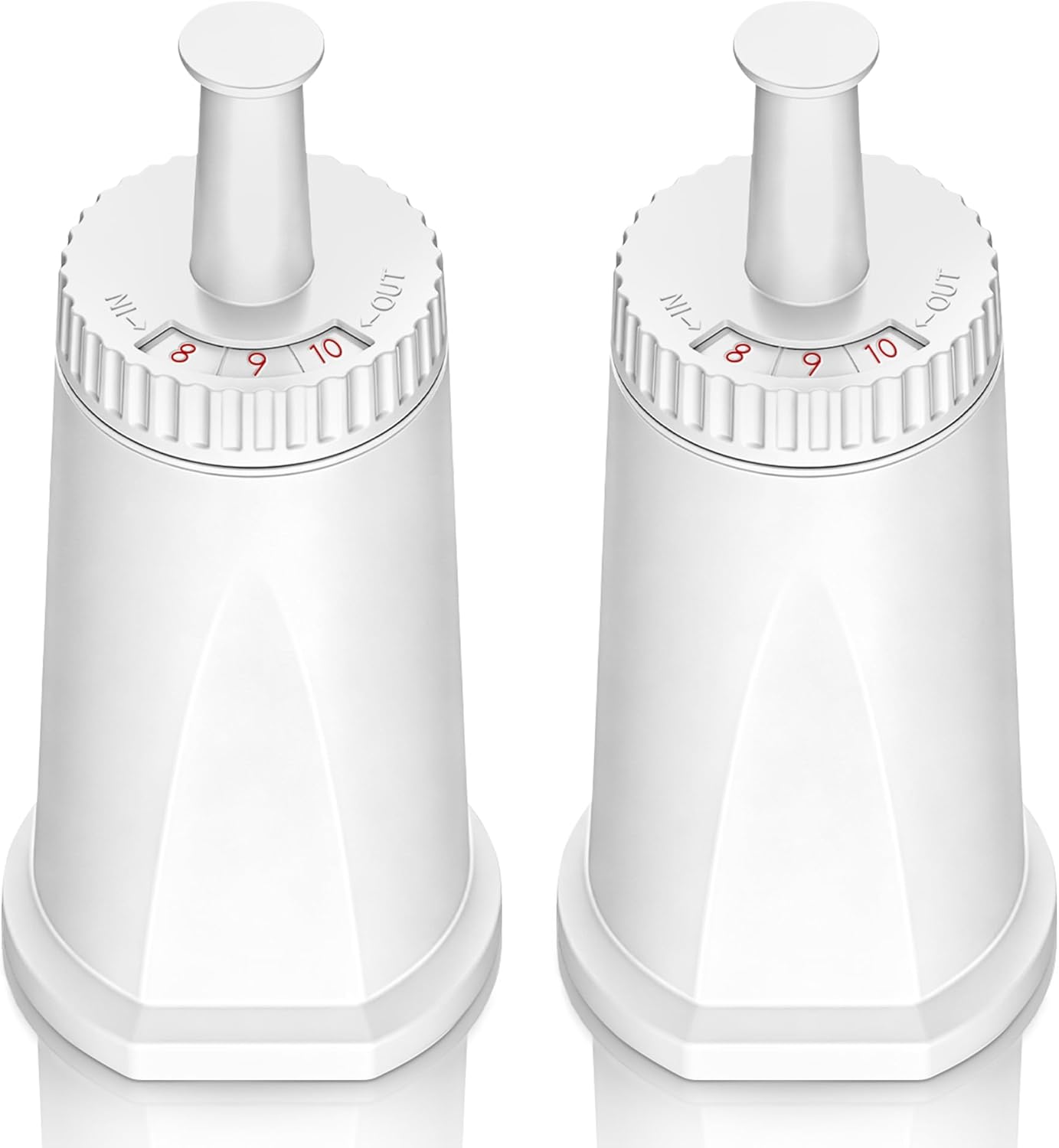 2 Pack of Replacement Water Filter for Breville Claro Swiss Espresso Coffee Machine - Compare to Part #BES008WHT0NUC1
