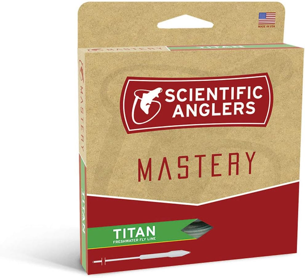 SCIENTIFIC ANGLERS Blue/Green Mastery Titan Taper Floating Fly Line