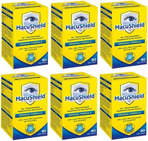MACUSHIELD 90 CAPSULES (PACK OF 6) SUPER SAVER by Hampton Brands Ltd