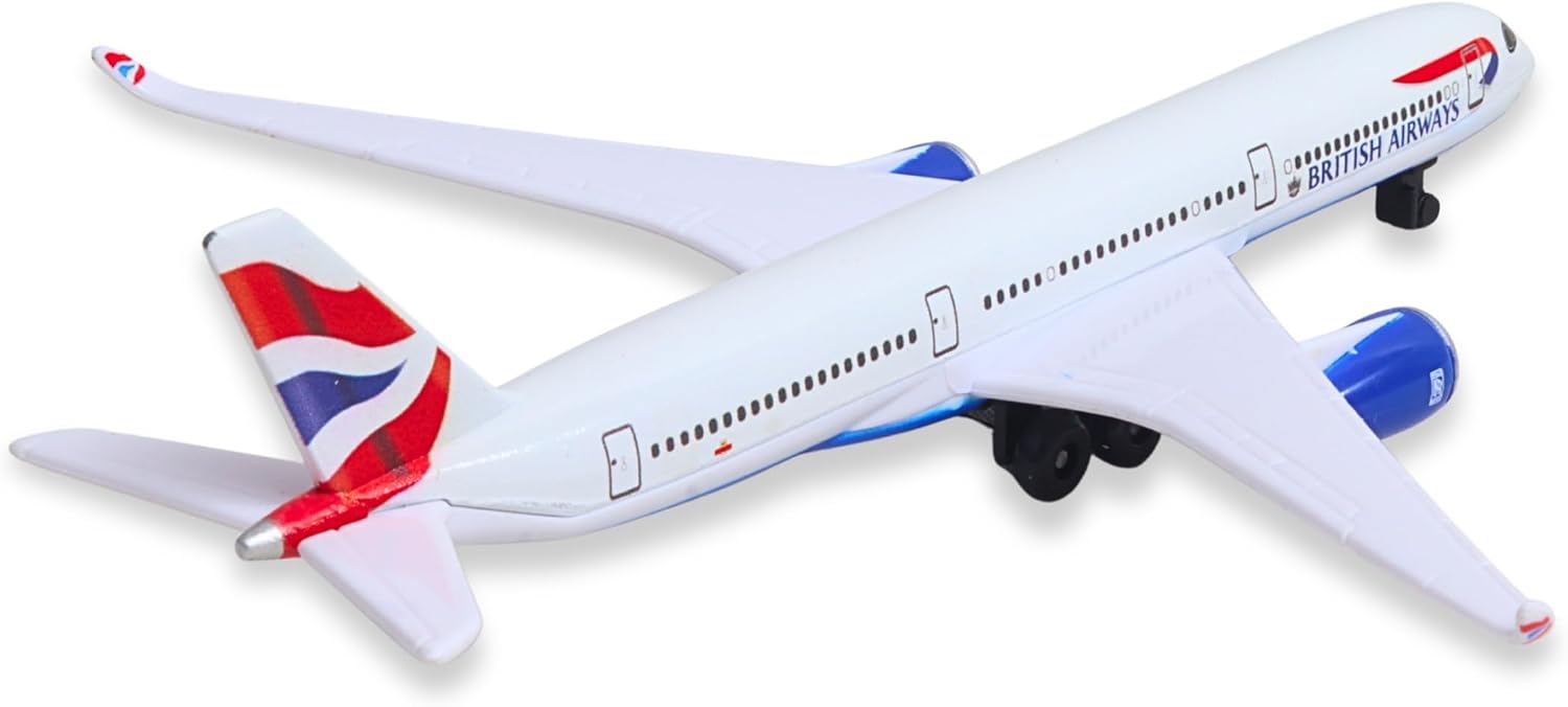 Daron British Airways Concorde Single Plane Toy , White Small