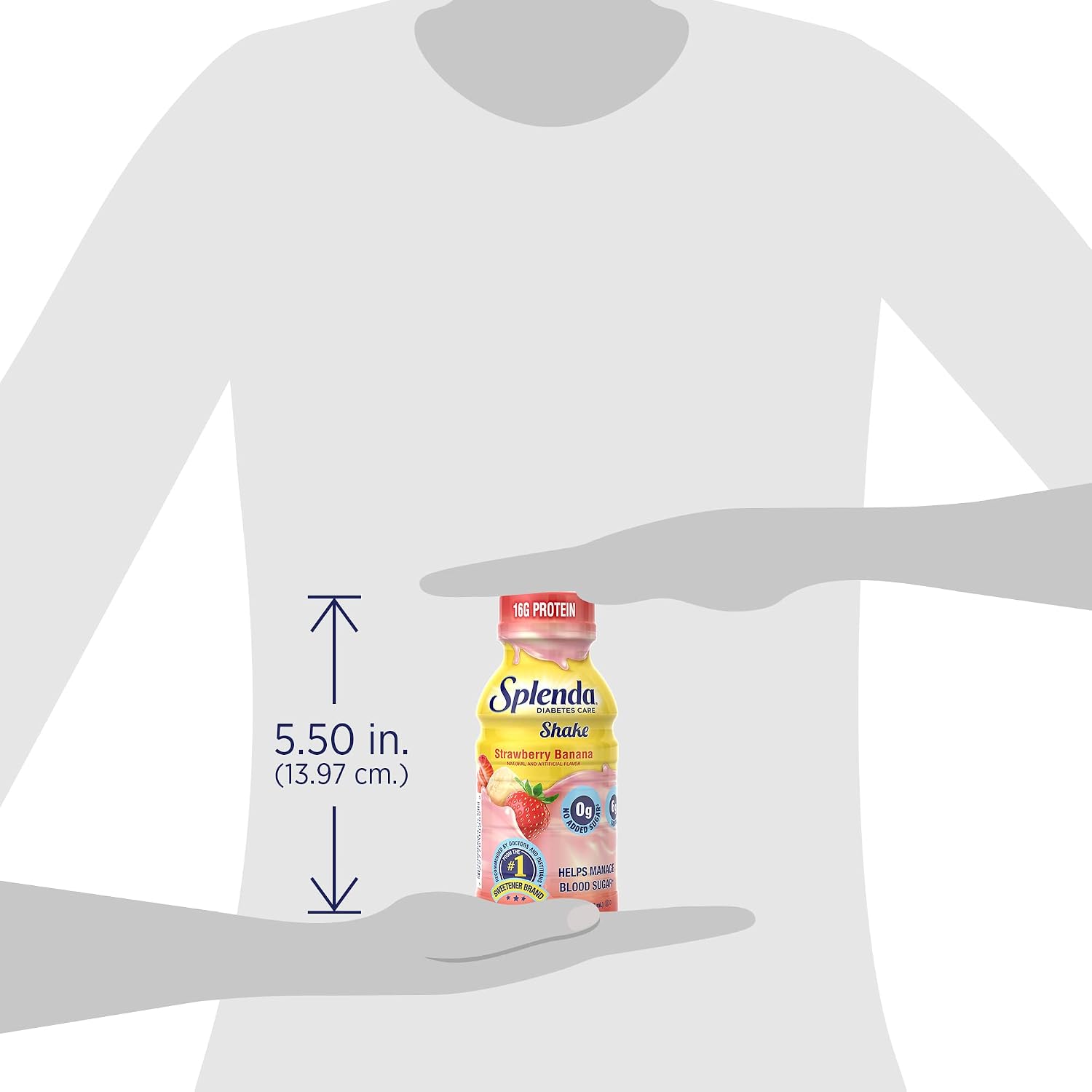 SPLENDA Diabetes Nutrition Shakes, Milk Chocolate, 8 Fl Oz