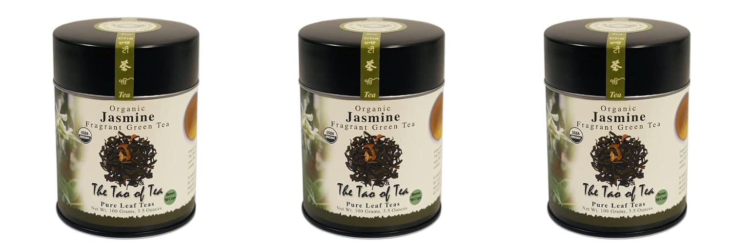 The Tao of Tea, Pearl Green Tea, Loose Leaf, 4.0 Ounce Tin