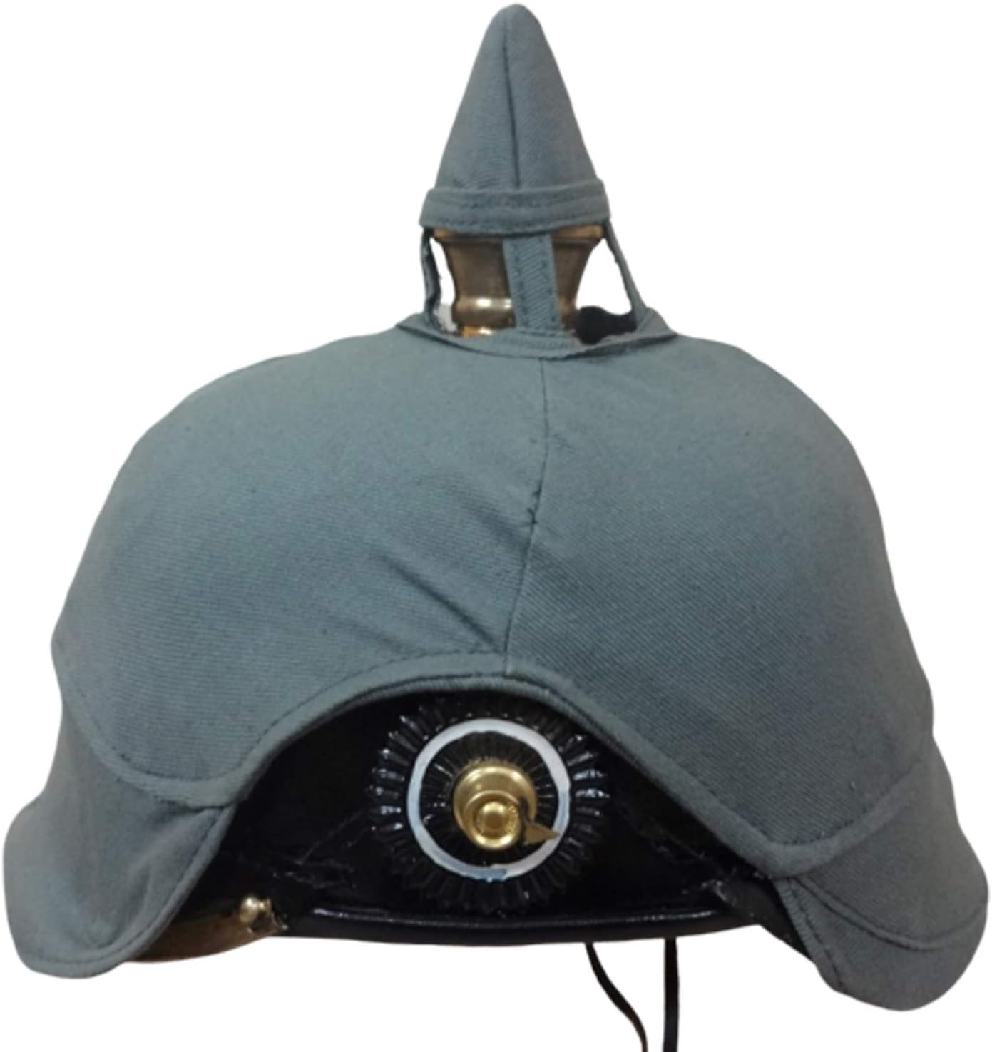 warreplica Imperial German Spiked Pickelhaube Officer Helmet with Cover - Reproduction