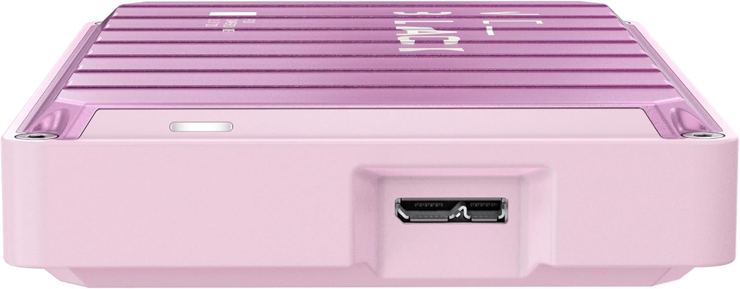 WD_BLACK 4TB P10 Game Drive, Portable External Hard Drive, Works with Playstation, Xbox, & PC - WDBA3A0040BBK-WESN