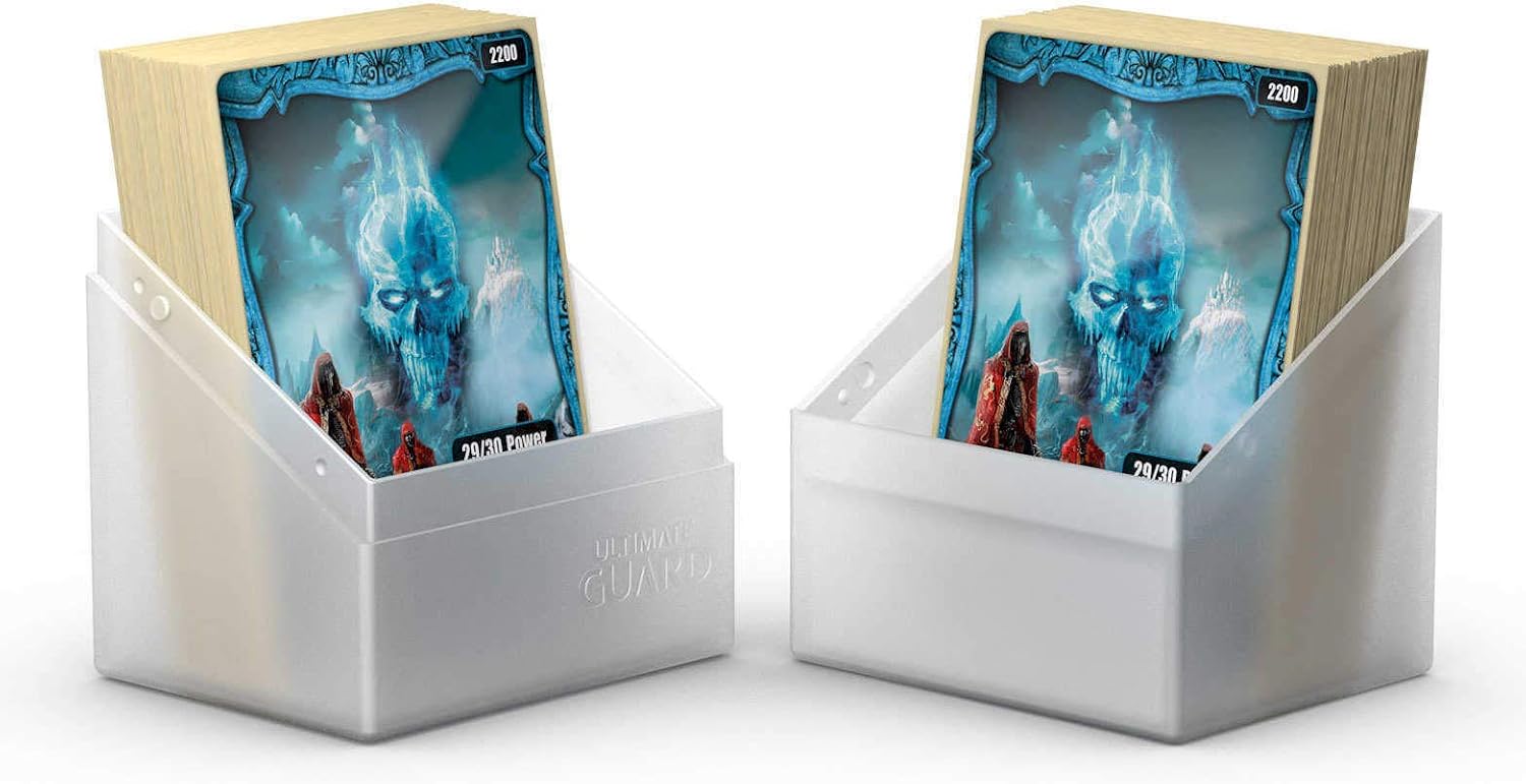 Ultimate Guard Boulder 100+ Classic, Deck Case for 100 Double-Sleeved TCG Cards, Emerald, Secure & Durable Storage for Trading Card Games, Soft-Touch Finish