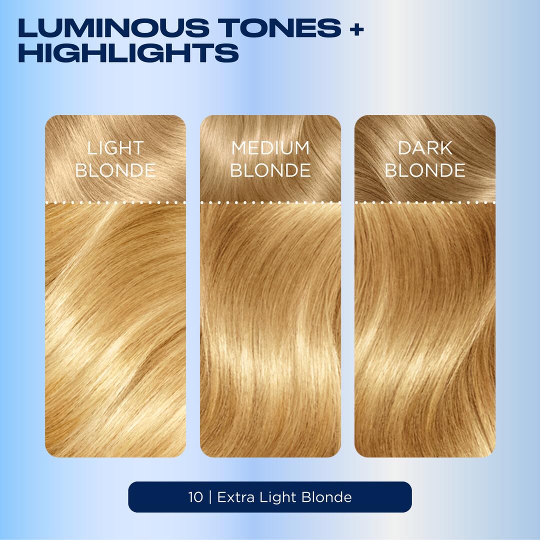 Clairol Nice'n Easy Permanent Hair Dye, 6A Light Ash Brown | Pack of 3