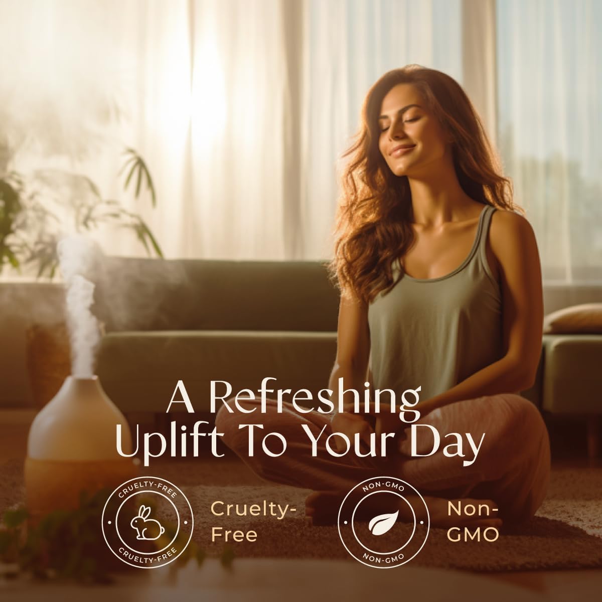 Gya Labs Breathe Essential Oil Blend - 0.34 Fl Oz - for Diffuser, Hair