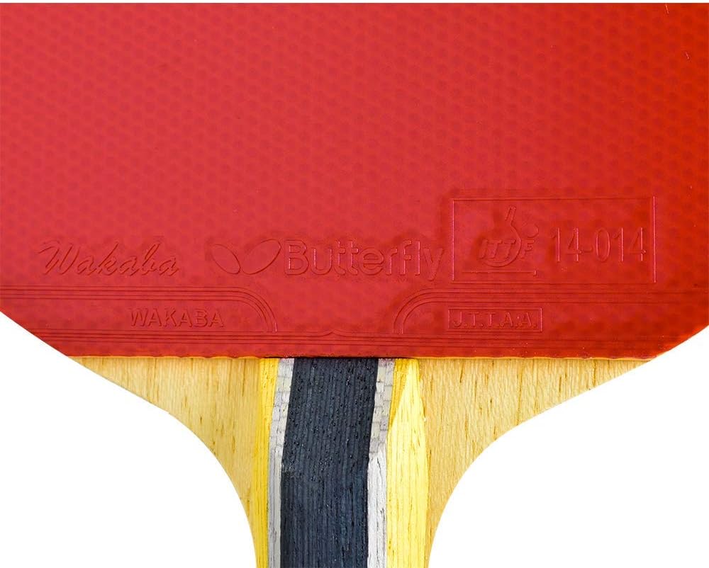Butterfly B603FL Ping Pong Paddle Set | 1 Table Tennis Racket | 1 Ping Pong Paddle Case| Tournament Butterfly Ping Pong Paddles | High Speed & Spin