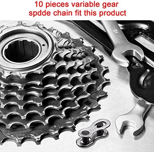 8 Pairs Bicycle Missing Link for 6, 7, 8, 9, 10 Speed Chain Master Link for Bicycle Chain Reusable Bike Parts, Silver