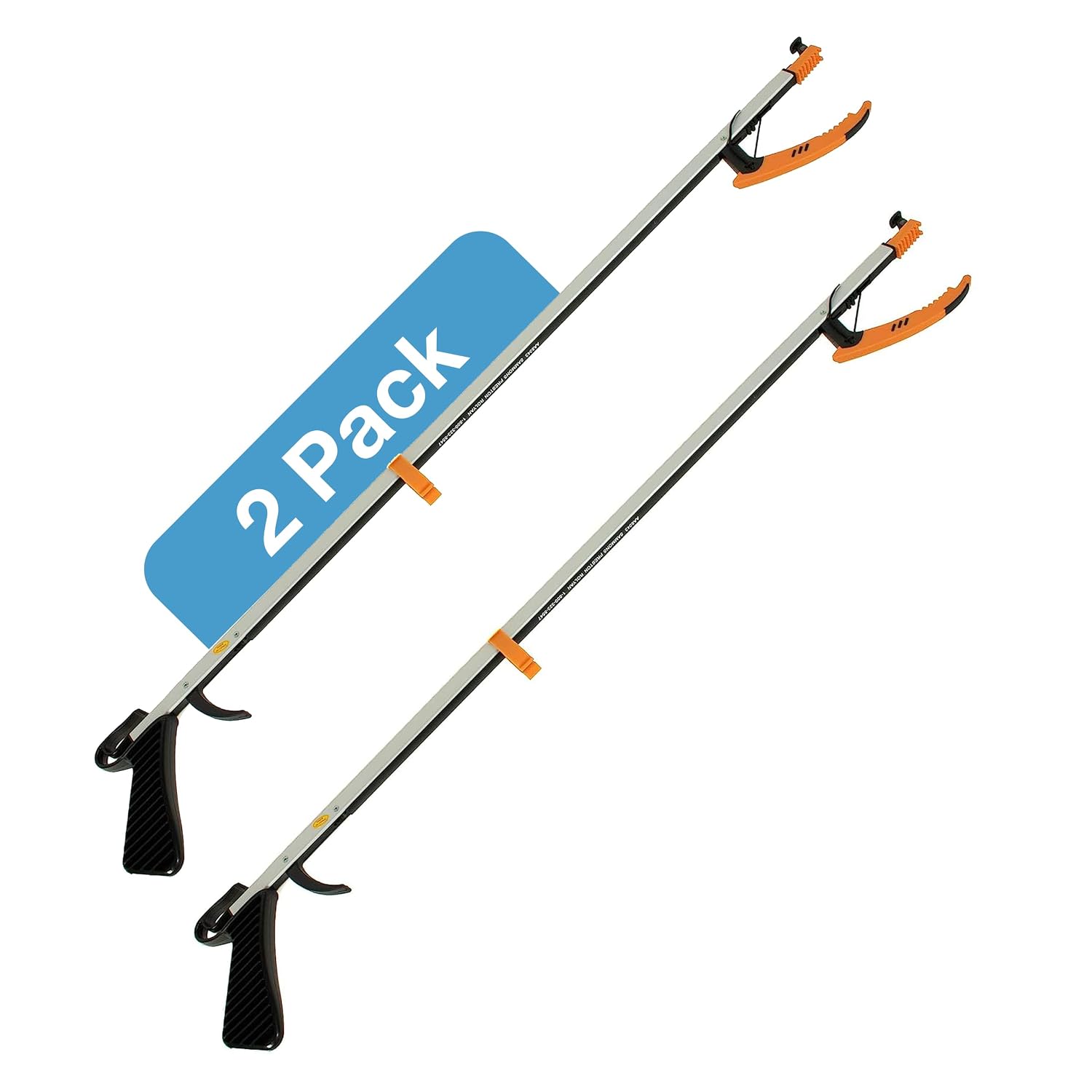 Sammons Preston Easireach II Reacher, 15" Magnetic Grabber Tool for Seniors | Lightweight grabber reacher tool with magnetic tip, ergonomic grip and claw jaw, a reaching aid for seniors