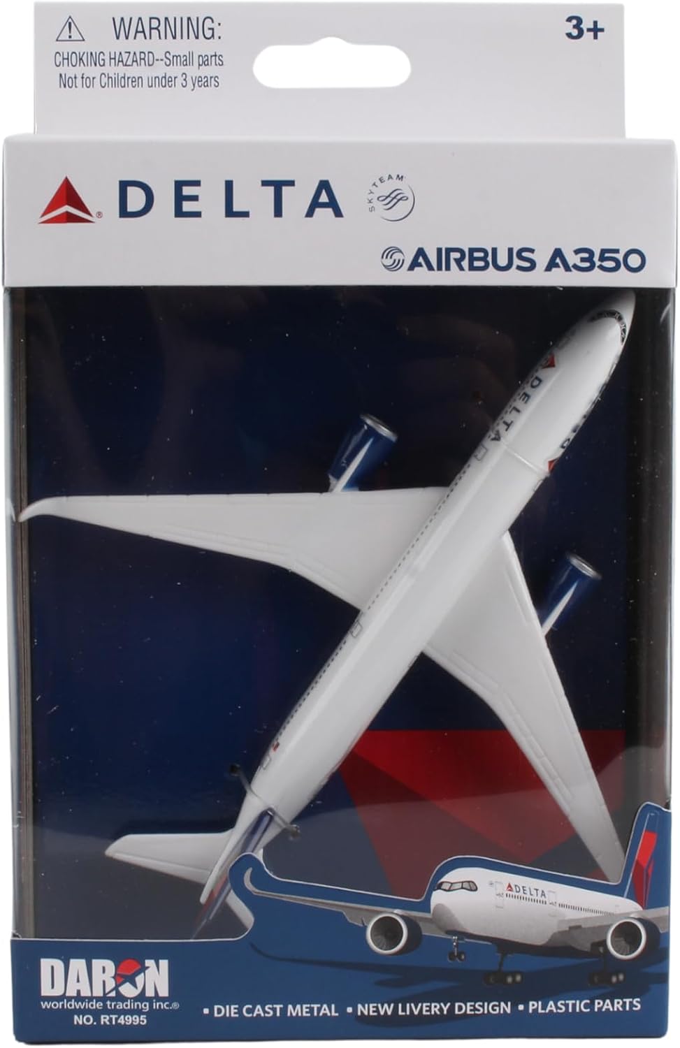 Daron Southwest Airlines Die-Cast Model Airplane Toy