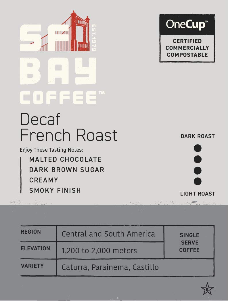 SAN FRANCISCO BAY FRENCH ROAST 24 ONE CUPS for Keurig K-Cup Brewers