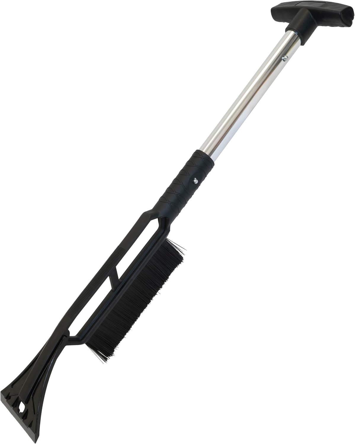 True Temper 3-in-1 Emergency Shovel for Car or Truck, Foldable with Ice Scraper, Ice Brush, Compact Storage for Vehicle or Hiking, Use in Snow, Dirt