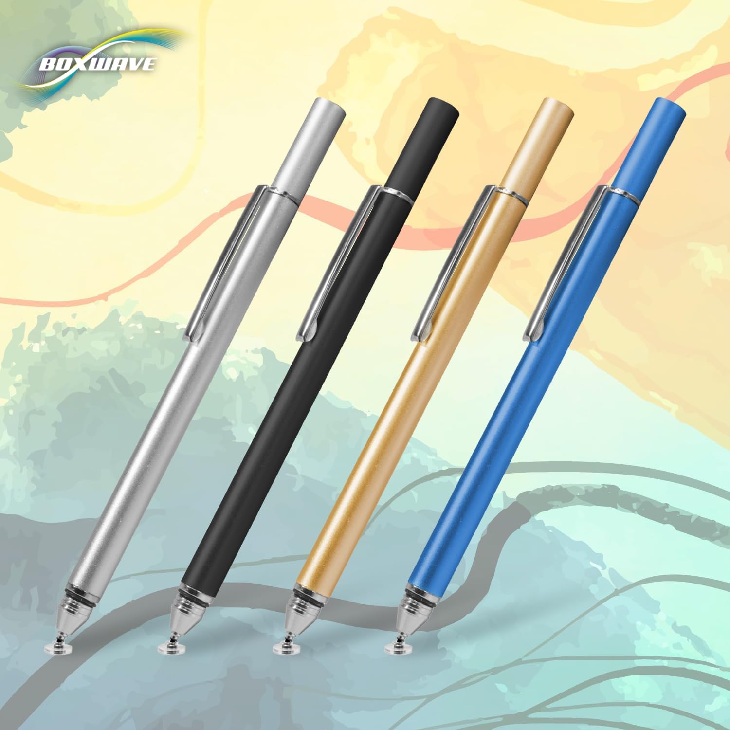 BoxWave Stylus Pen Compatible with Arcade1Up Infinity Game Board (18 in) - FineTouch Capacitive Stylus, Super Precise Stylus Pen - Lunar Blue