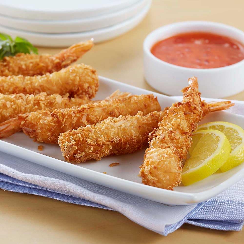Handy Coconut Breaded Shrimp -- 100 per case.