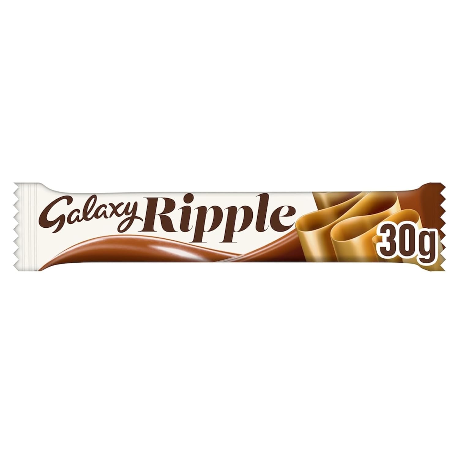 Galaxy Ripple Milk Chocolate Bar 30g (Pack of 8)