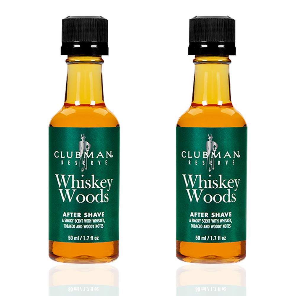 Clubman Pinaud After Shave Lotion, Soothes Skin After Shaving With Masculine Fragrance 1.7 fl. Oz x 2 packs