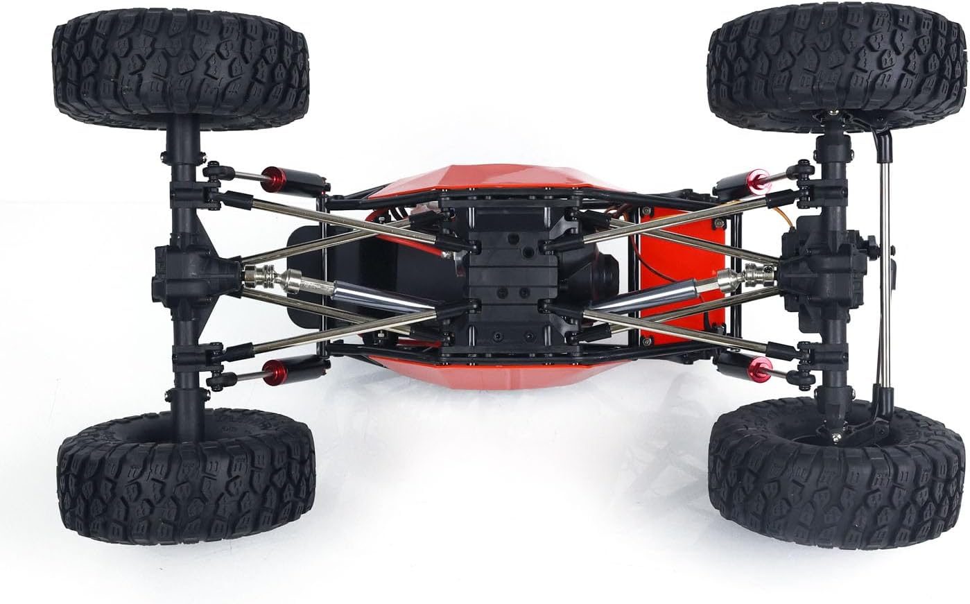 RTR RC 1/10 8504R Off-Road Car 4 * 4 Remote Control Rock Crawler Electric Truck Top Speed 35 km/h 15KG Servo Metal Shock Absorber 2500mAh Lipo Hobby