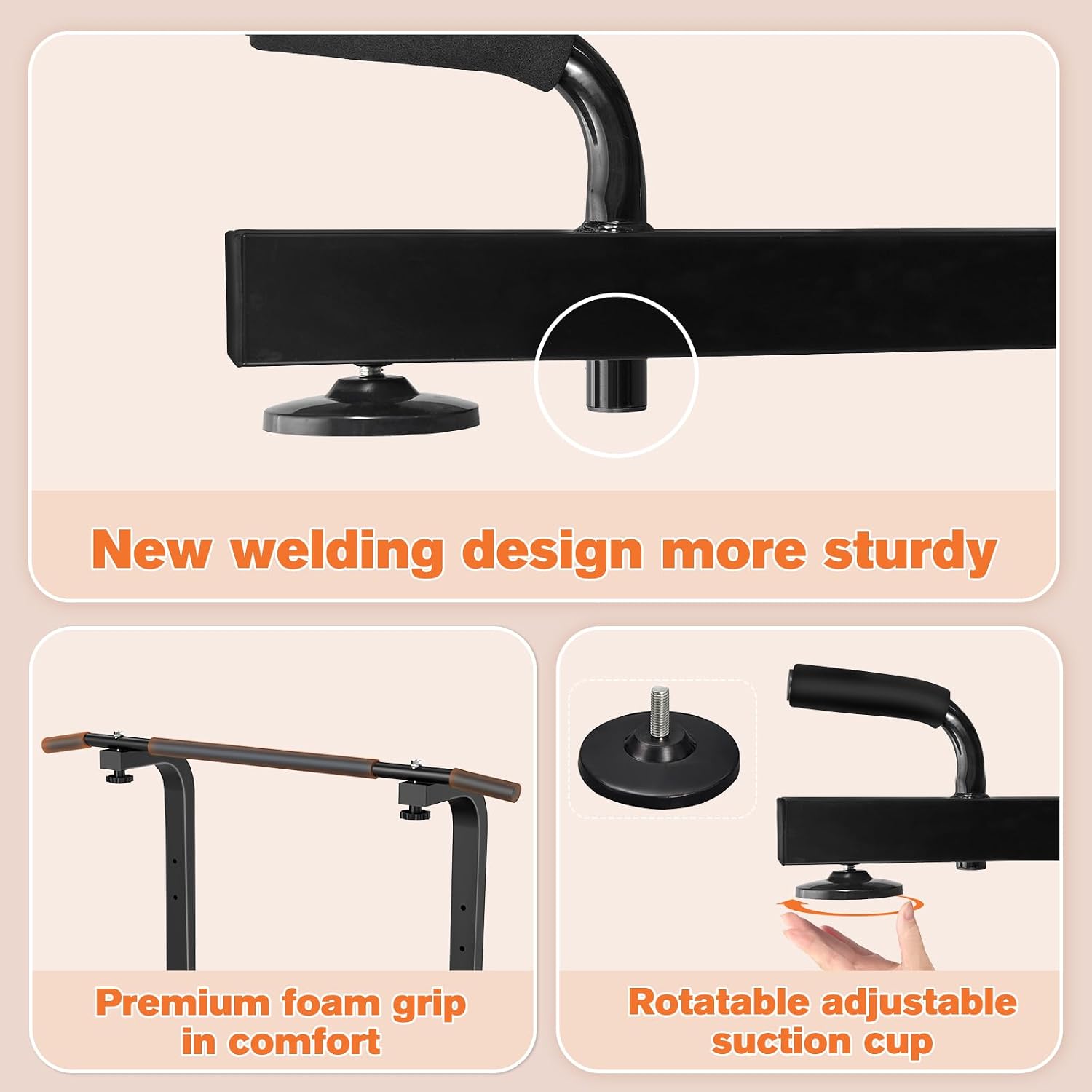 RELIFE REBUILD YOUR LIFE Pull Up Bar Free Standing Power Tower for Home Gym | Dip Station Pull Up Station, Multi-Function Home Fitness Equipment for Pull-Ups, Dips, Push-Ups, Full Body Strength Training