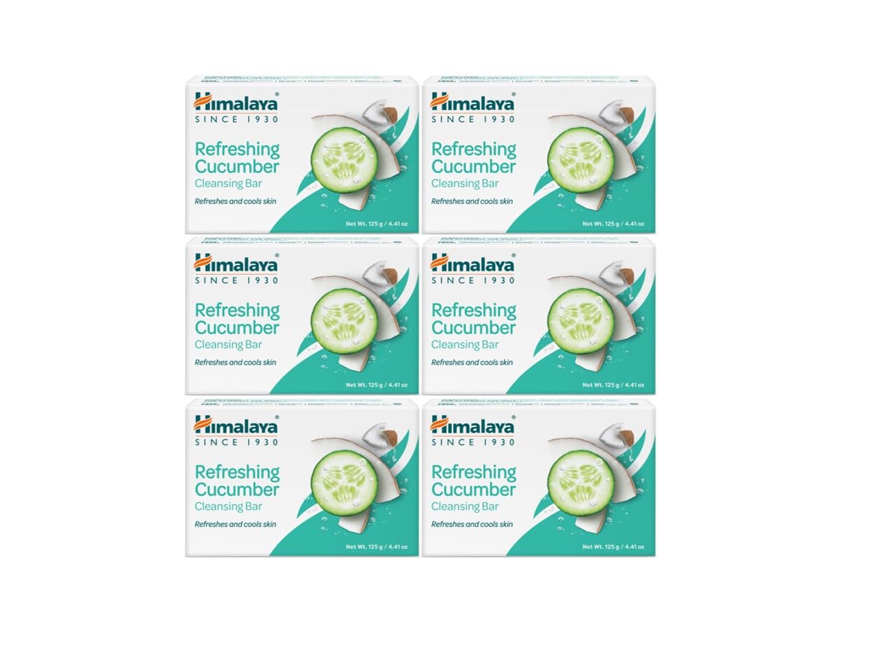 Himalaya Cleansing Bar Soap Variety Pack, Bath Soap Bars, 4.41 oz,12 Pack