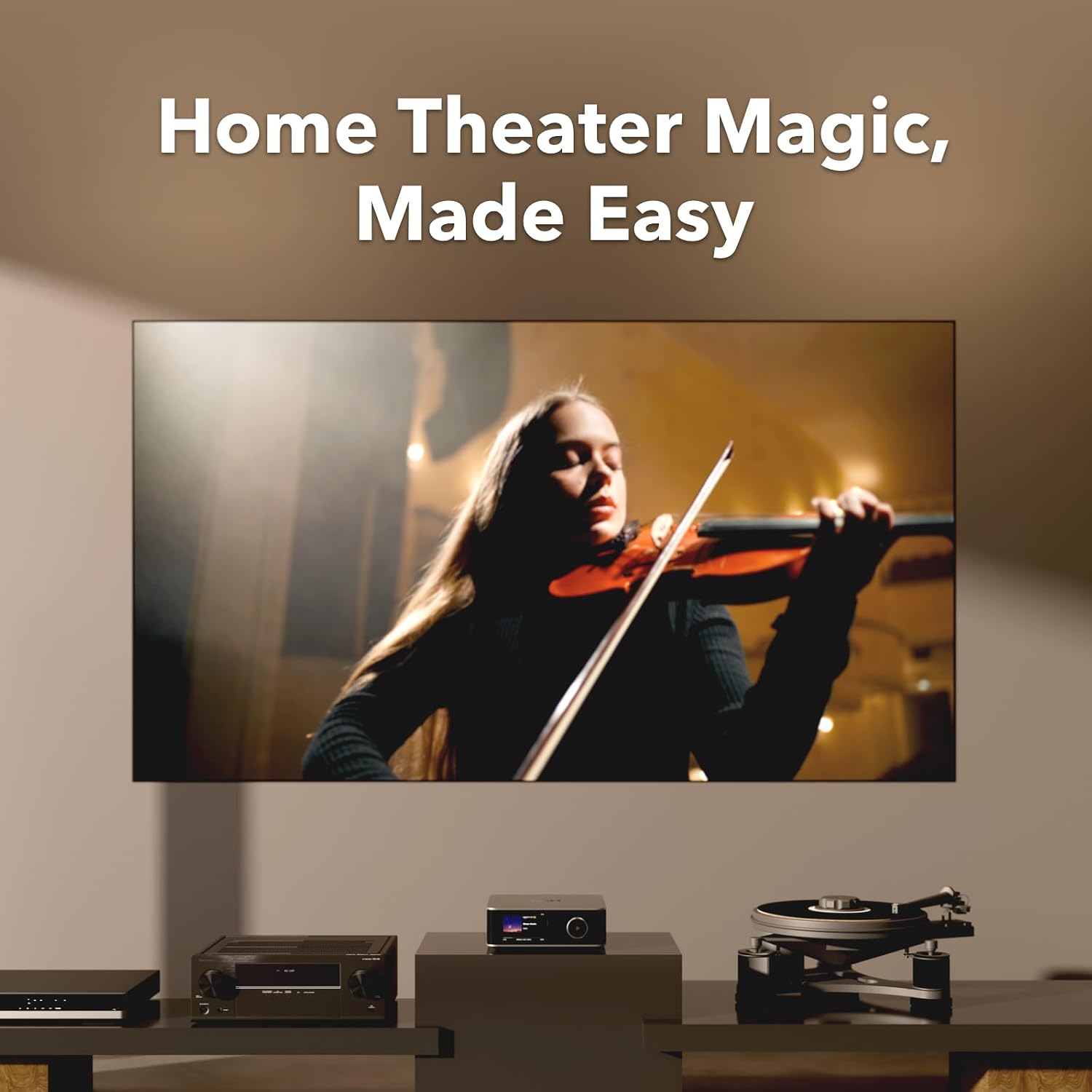 WiiM Ultra Hi-Res Music Streamer with Touchscreen & ESS DAC, Silver | Wi-Fi Streaming, RoomFit Correction, HDMI ARC, Phono Input & Multi-Room Audio