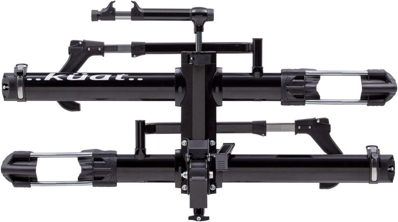 Kuat NV 2.0-1.25" - 2-Bike Hitch Rack | Robust 2-Bike Rack with Trail Doc for Riders & Cyclists, Rugged All-Metal Construction, E-Bike Compatible, Easy Installation