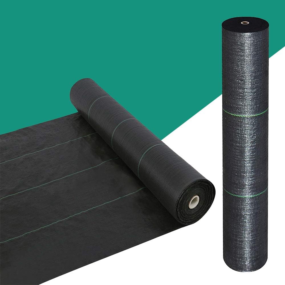 6FTx300FT Weed Barrier Landscape Fabric Heavy Duty 5oz Pro Ground Cover Mat