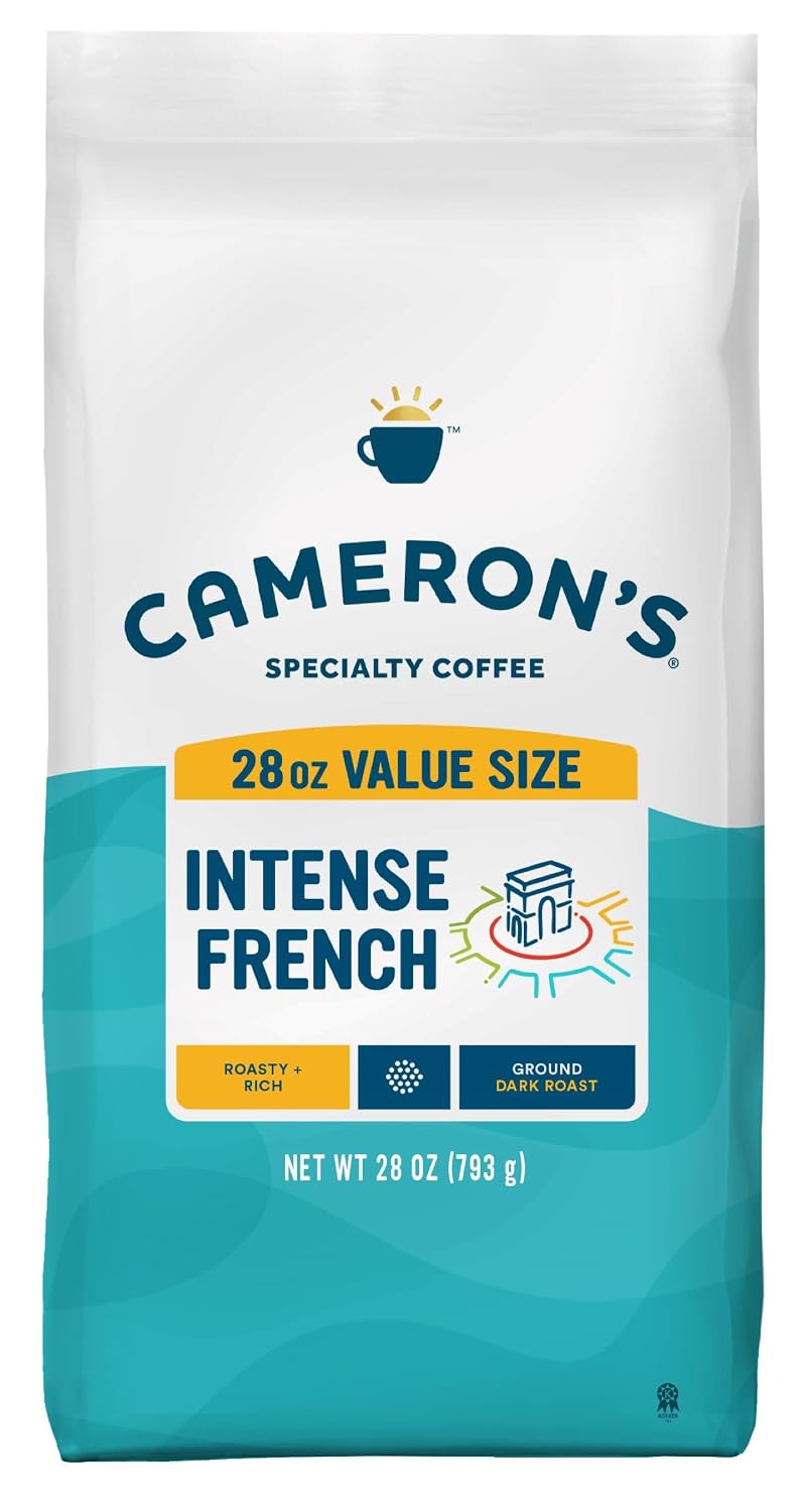 Cameron's Coffee Roasted Ground Coffee Bag, Flavored, Vanilla Hazelnut, 32 Ounce