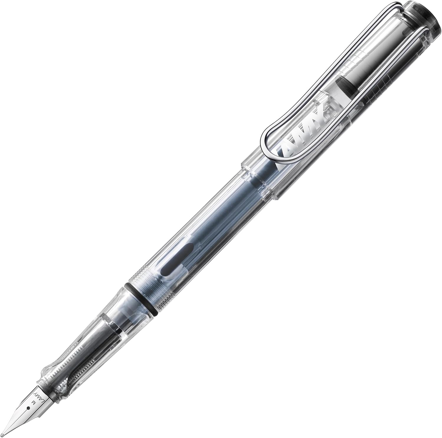 LAMY safari umbra - Fountain Pen with ergonomic grip & polished steel nib in size F - ideal for any Writing & Calligraphy - including LAMY T 10 blue cartridge - Right-Handed