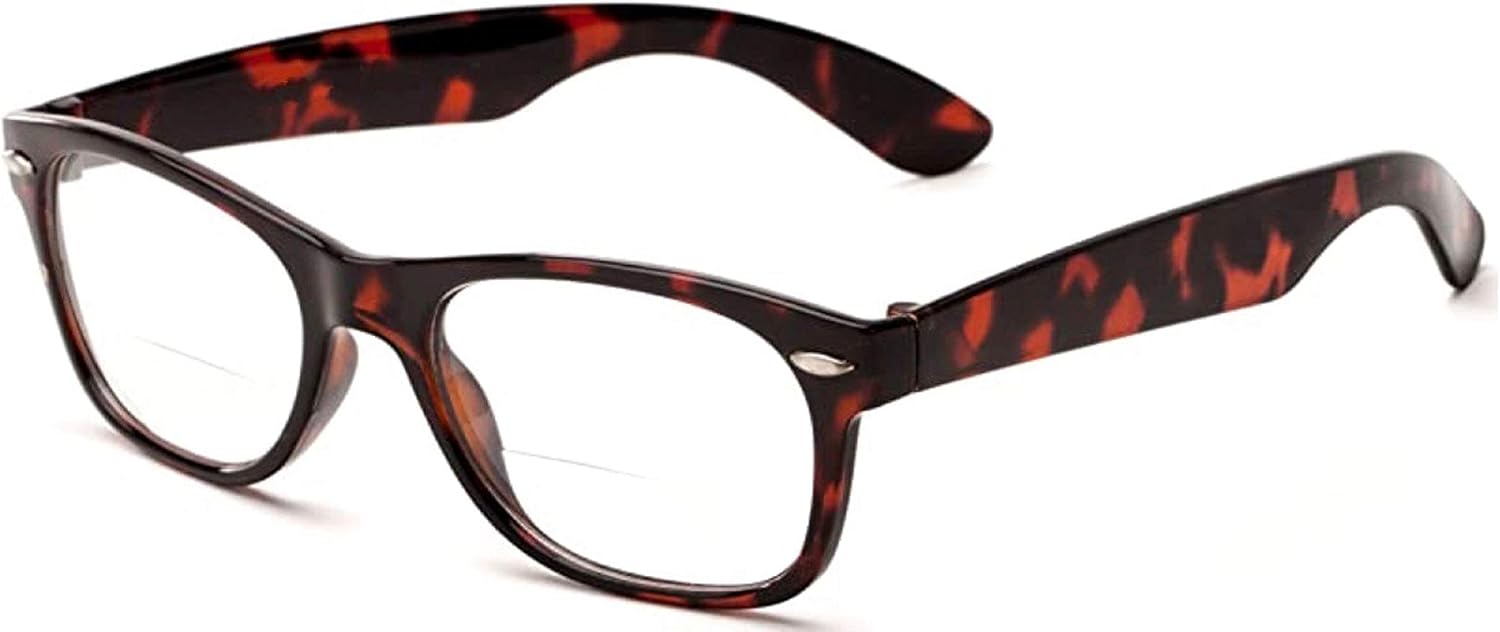 The Buddy Bifocal Readers + 1.50 Tortoise/Amber Lens