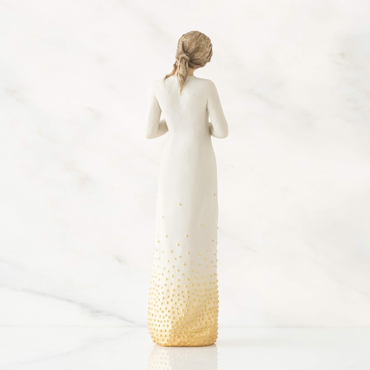 Willow Tree Quietly, Sculpted Hand-Painted Figure | Cast from a Susan Lordi Original Carving, Gift Offering Comfort, Peace, Support and Inner Strength, Includes Enclosure Card