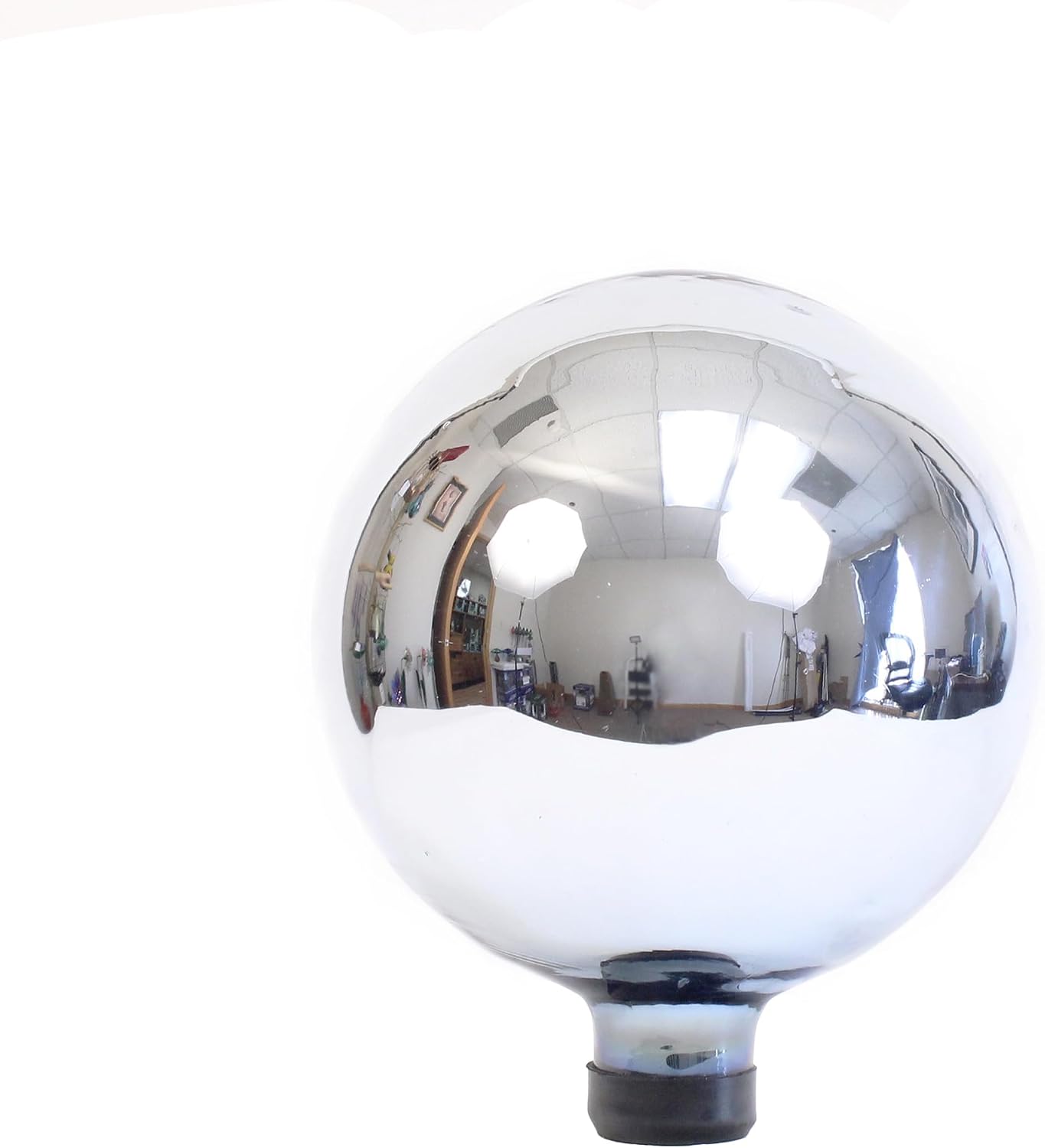 Echo Valley 8100 10-Inch Glass Gazing Globe, Mirror Finish, Blue