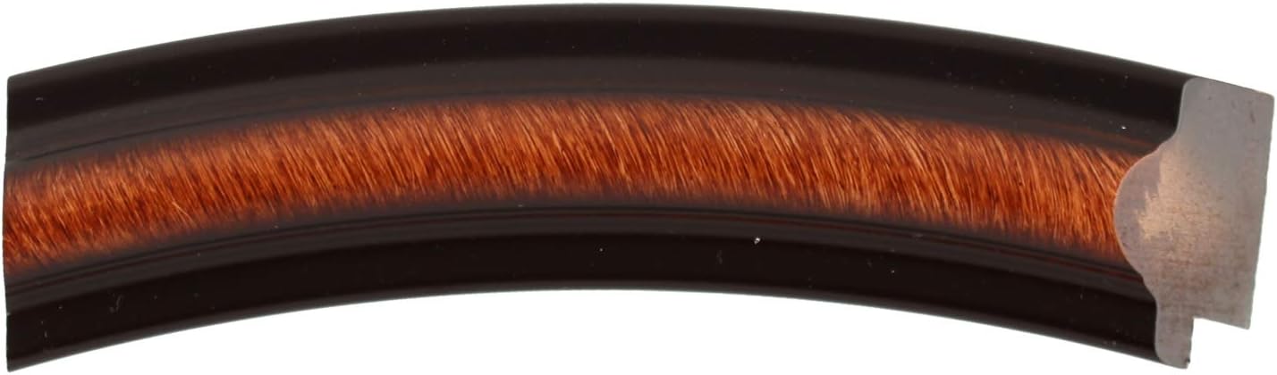 OVALCREST Round Beveled Wall Mirror for Home Decor - Philadelphia Style - Rubbed Bronze - 22x22 Outside Dimensions
