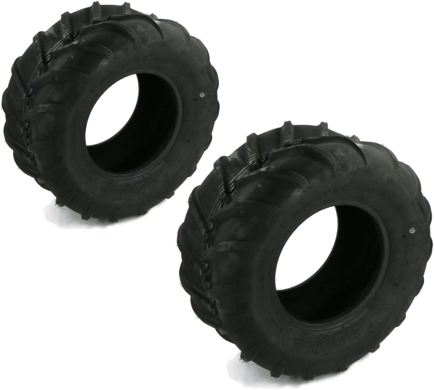 Rotary Set of 2 Kenda 22X11X10 Bar Tread Tires Grasshopper 482483