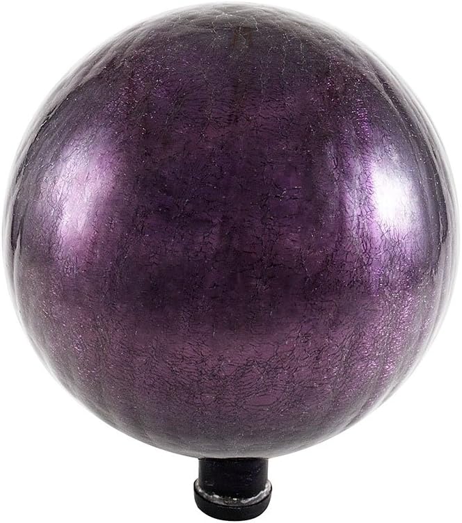 Achla Designs G10-FG-C Gazing, Fern Green 10 inch Glass Garden Globe Ball Sphere, 10