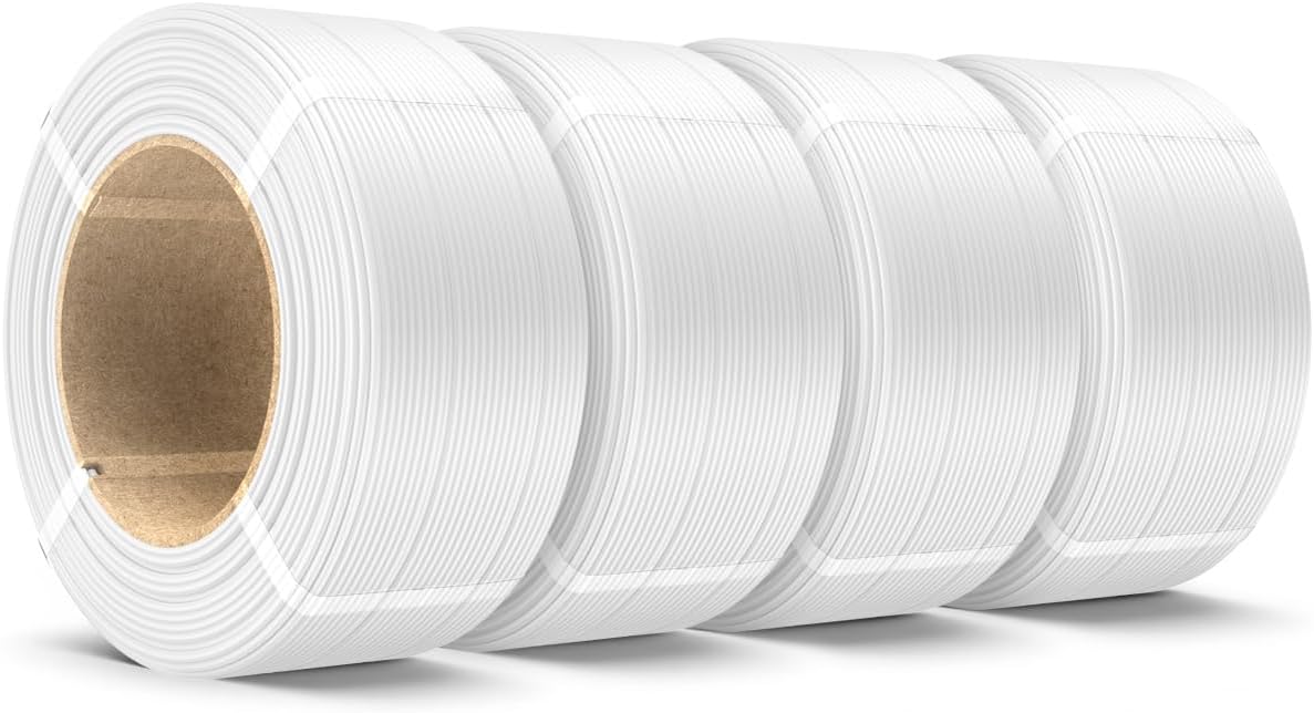 SUNLU PLA Plus Filament 1.75mm White 1KG