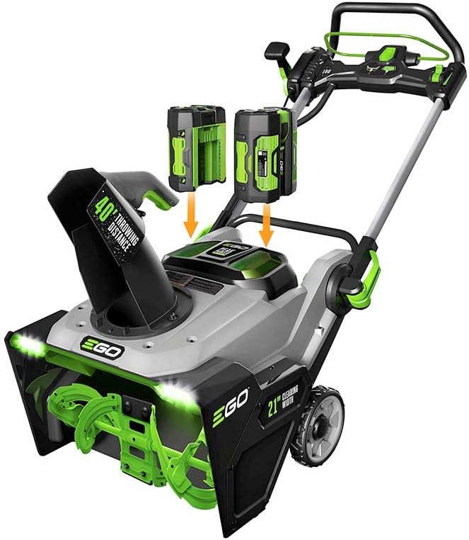 EGO SNT2405 24" Cordless Snow Blower Kit, Self Propelled, w/ 2 7.5Ah Batteries