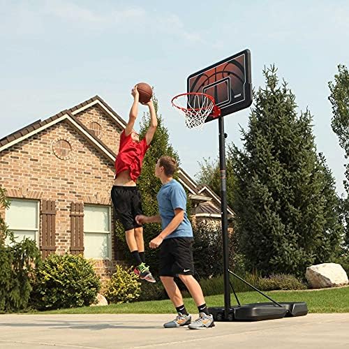 Lifetime Height Adjustable Portable Basketball System, 44 Inch Backboard