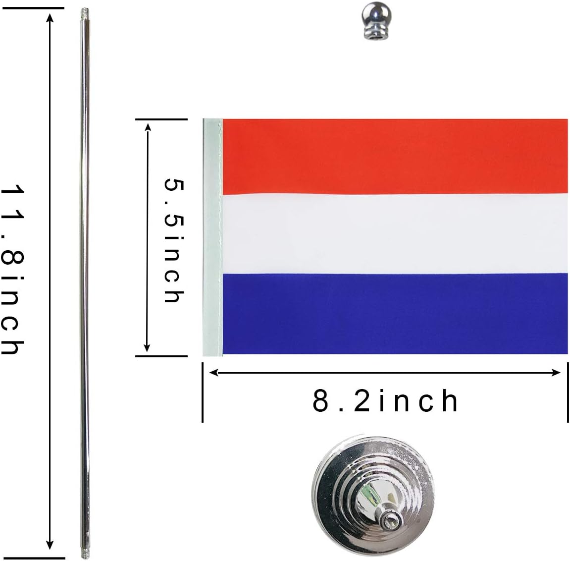 Nicaragua Flag - Table & Desk Flag, Office Decor, Festival Banners
