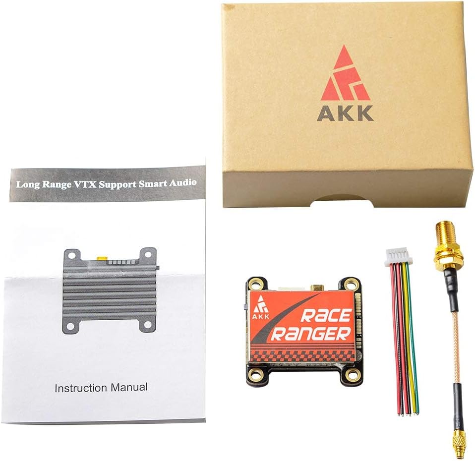 AKK A1918 5.8G Long Range VTX FPV Transmitter 200mW/400mW/800mW/1000mW Switchable VTX Support Smart Audio