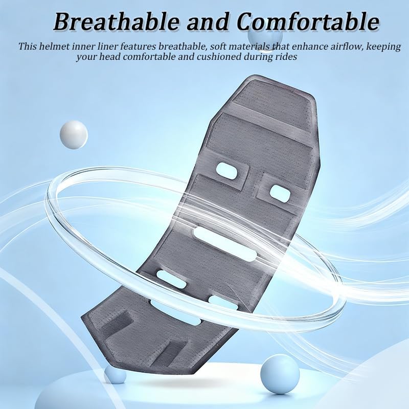 Helmet Pads for HJC CS-R3, Motorcycle Helmet Inner Padding Foam Pads Kit, Helmet Inserts Protective Mat, Comfortable Breathable Washable Cushion Mat