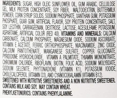 SlimFast Original Strawberries & Cream Meal Replacement Shake Mix – Weight Loss Powder – 12.83 Oz. Canister – 14 Servings - Pantry Friendly
