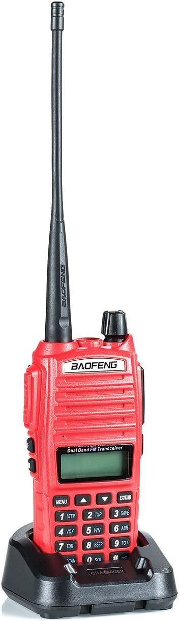 BaoFeng UV-82HP High Power Dual Band Radio: 136-174mhz (VHF) 400-520mhz (UHF) Two-Way Radio