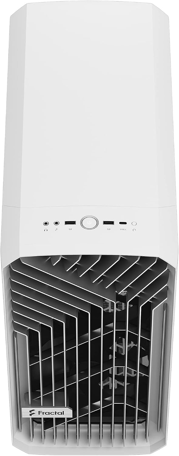 Fractal Design Torrent Compact RGB Black - Light Tint Tempered Glass Side Panels - Open Grille for Maximum air Intake - Two 180mm RGB PWM Fans