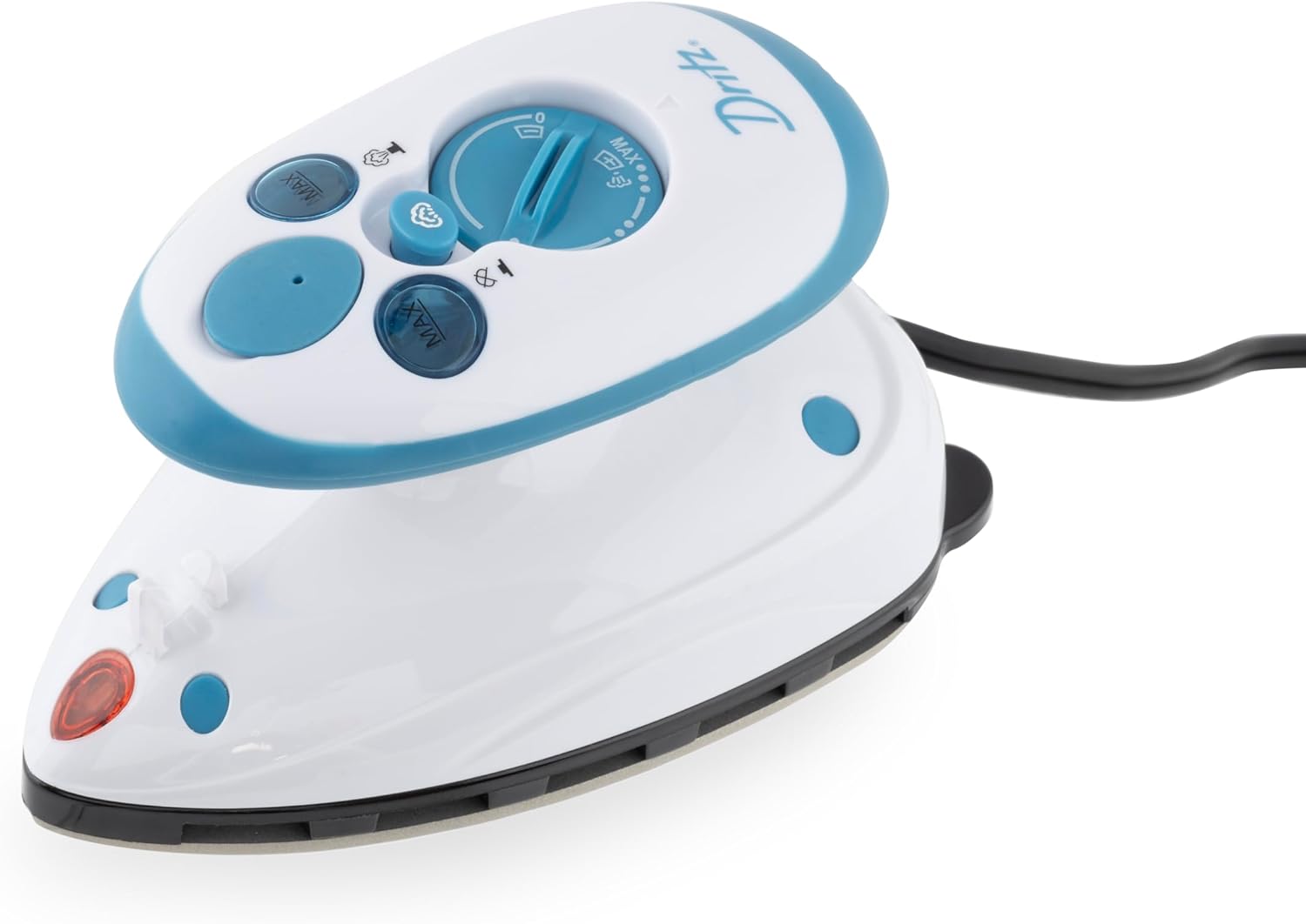 Dritz Mighty Travel Steam Iron: Mini Iron for Quilting, Crafts & Sewing