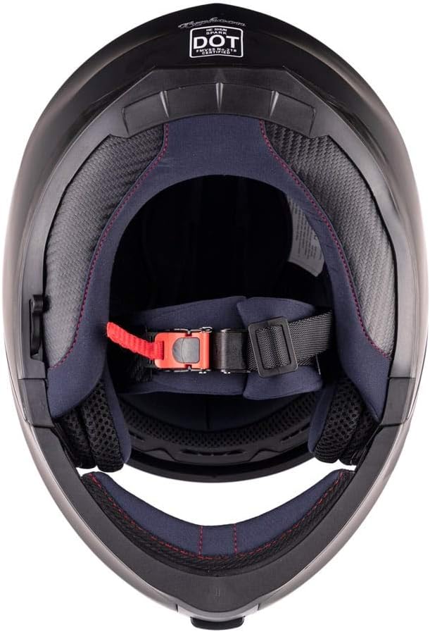 Adult Modular Motorcycle Helmet DOT w/Retractable Sunglass Full Face Flip-up Typhoon TH158