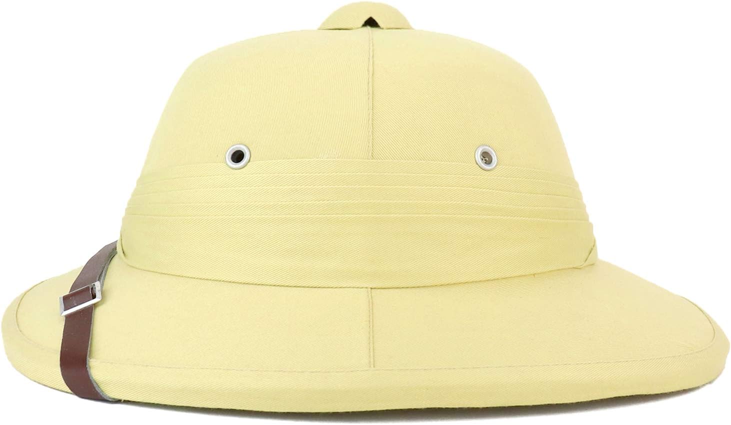 Armycrew Indian Style 100% Genuine Safari Pith Helmet Hat