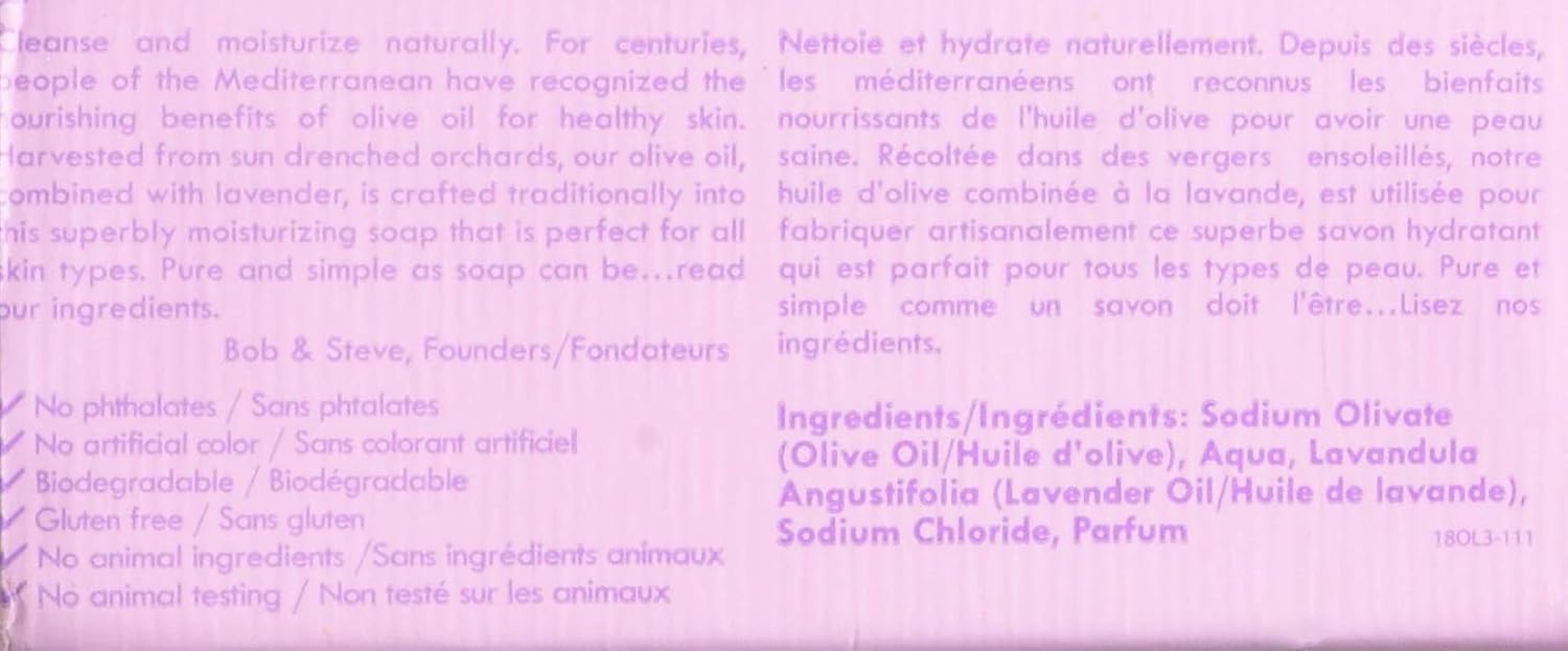Kiss My Face Olive Oil Fragrance Free Bar Soap, Moisturizing Bar Soap, Cruelty Free Vegan Soap, Palm Oil Free, 4 Oz - 3 Count (Pack of 1)